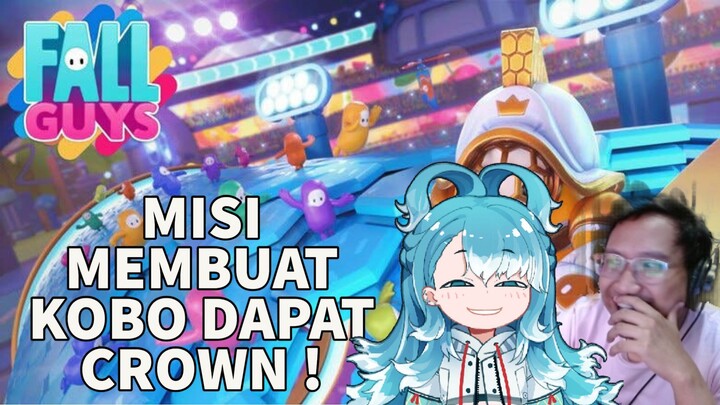 Cara Membuat VTuber Kobo Kanaeru menang di Fall Guys ! - INVASI STREAMER #1