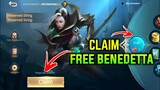 GET NEW HERO BENEDETTA FREE WITH RELEASE DATE - MOBILE LEGENDS