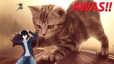 SHINGEKI NO NEKO - ATTACK ON CATS ( eren menangis melihat ini! )