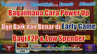 Gimana Cara Power Up Yg Baik & Benar Di Early Game Bagi F2P & LowSpender? Rise Of Kingdoms Indonesia