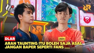 DLAR; ARAN TAUNTING KESERINGAN! Tapi Jangan BAPERAN! DLAR Komentari ARAN