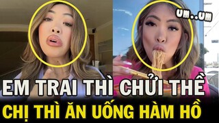 Chị ruột David Ngô ĂN CHUM UỐNG VẠI khiến CĐM khó chịu, đã XẤU còn không biết NGẠI