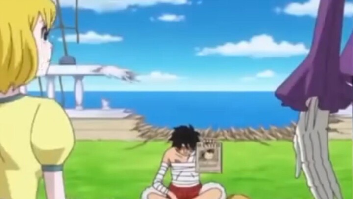 luffy datang untuk menyerah
