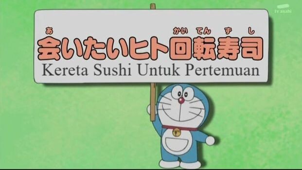 Doraemon Bahasa Indonesia(HD) 357 v1 - Kereta Sushi Untuk Pertemua.