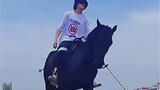 【Tan Jianci】Watch a handsome guy riding a horse!!!