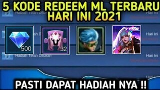 KODE REDEEM ML TERBARU HARI INI 2021 ,DIAMOND , SKIN, FRAGMENT, MOBILE LEGEND 5 CODE