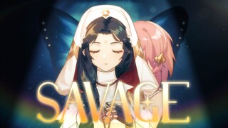 She is the holy girl of light and also my caged butterfly [Gacia×Samantha] [Handwritten Sword of Lil