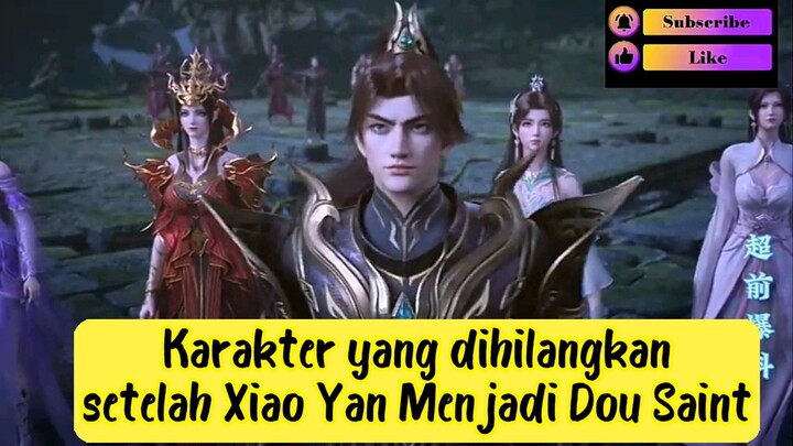 Era Dousheng dimulai, karakter ini akan dihilangkan.