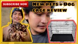 NEW PUPPIES + DOG CAGE REVIEW | SUPER MARCOS VLOGS