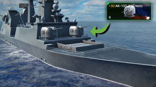 Tier 2 AK-100 cannon. online gameplay | Modern Warships