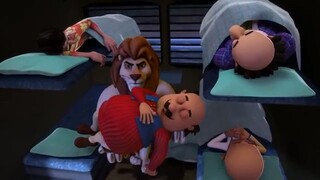 Motu Patlu Ki Train Main Aaya Pink Cricus Ka Lion _ Unlimited Hungama _ Motu Pat