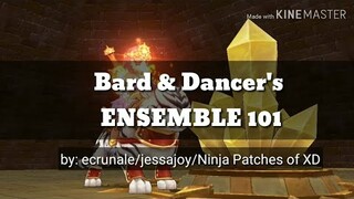 Bard & Dancer Ensembles 101