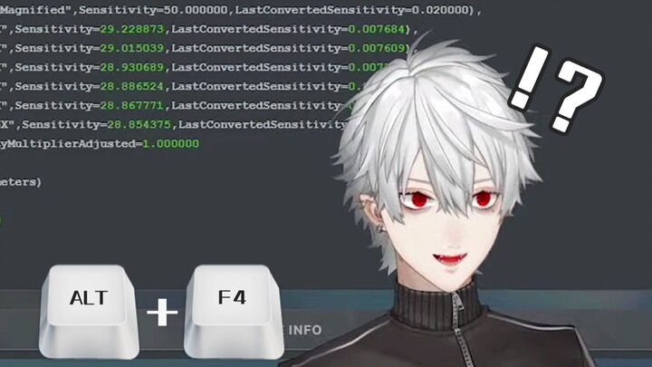 【شرائح اللحم المطبوخ】مستحيل، هناك أشباح ينخدعون بها alt+f4[にじさんじ·葛葉·叶/k4sen/StylishNoob】