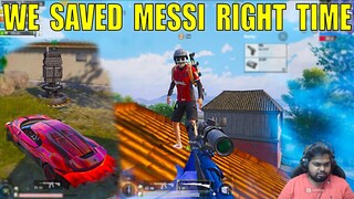 வேற மாதிரி காப்பாத்திட்டோம் 😎 We Saved Messi OP Saved 🔥 #pubg #devilgaming