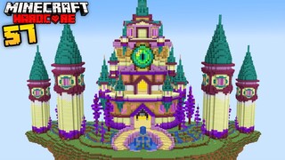 I Built an Ender Castle in Minecraft Hardcore
