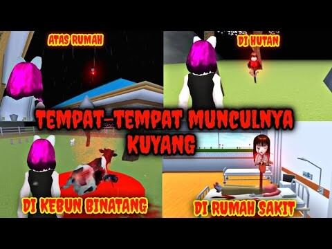 Tempat Tempat Munculnya Kuyang -  Sakura School Simulator