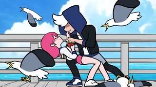 夏日海边逗鸥事件