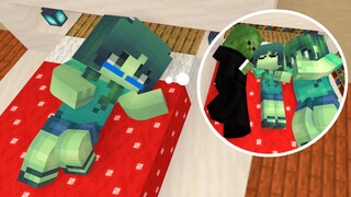 Monster School: Bad Zombie Family - Baby Zombie Girl Sad Life | Minecraft Animation