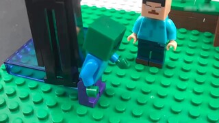 Versi Lego dari Monster Academy (1) Parkour; Zombie benar-benar menempati posisi pertama!