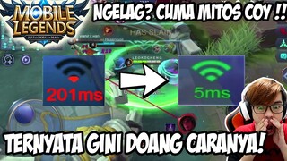 MASIH SUKA NGELAG MAIN ML?? GW UDAH KETEMU SOLUSINYA GUYS! TERNYATA GINI DOANG!