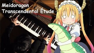 Meidoragon Transcendental Etude - Miss Kobayashi's Dragon Maid OP [Aozora no Rhapsody] Piano Cover