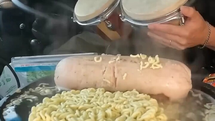 Dinner of a Japanese Truck Driver