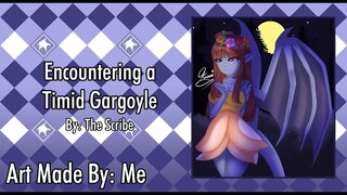 Encountering a Timid Gargoyle- (Timid Gargoyle x Listener) [ASMR Audio Roleplay] {F4M}