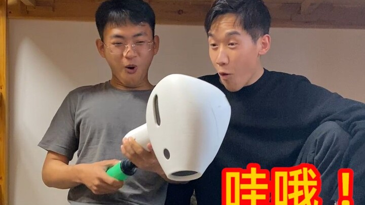 My roommates are going crazy—just inflate it and it gets bigger!