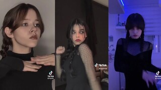 Wednesday Addams Dance (I'll dance, dance, dance with my hands, hands, hands) TikTok Compilation