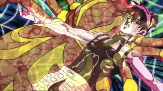 The mentally retarded Narancia actually has an IQ that goes off the charts and miraculously defeats 