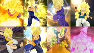 All Ultimate Attacks - Dragon Ball Z Tenkaichi Tag Team (60FPS)