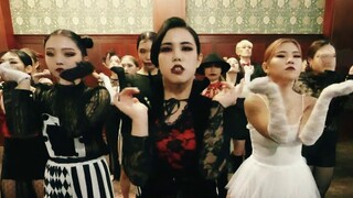 超美黑暗系甩手舞！YoonJi神手速华丽Waacking齐舞编舞Midnight Circus！