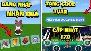 MINI WORLD: ĐĂNG NHẬP NHẬN QUÀ, NHẬN CODE , CẬP NHẬT MỚI 1.7.0