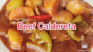 BEEF CALDERETA