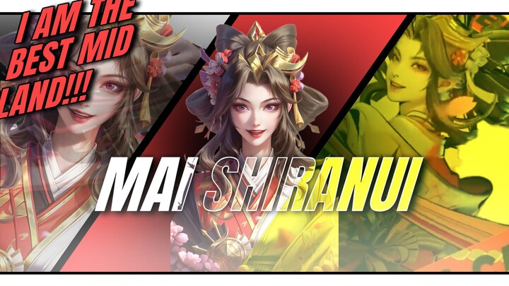 Mai Shiranui| Main Nih Hero Yang Penting PD Aja!!! [Mai Gameplay] - Honor of kings
