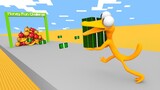 Monster School: Money Run Challenge - Orange is NOT a THIEF | Rainbow Friends x Minecraft Animation