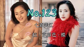 【J】【特摄女神纪念册】No.123 七森美江丨假面骑士Kuuga 玫瑰纹身女/拉·芭璐芭·蝶 役