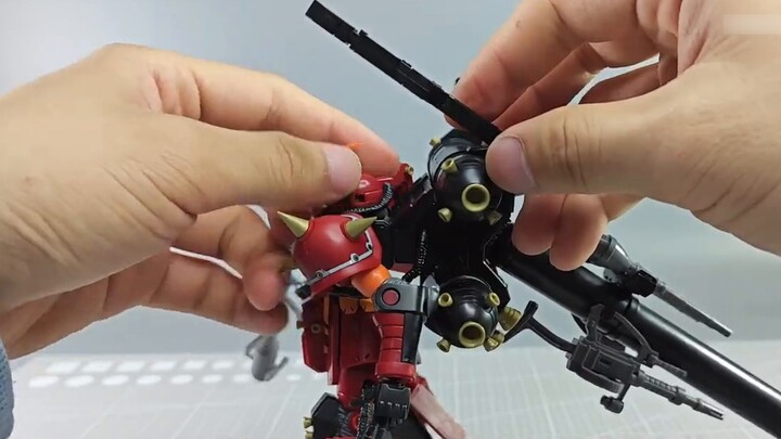 Are you sure this isn't a star move? Beautiful HG Psycho Zaku ko [Model sharing]