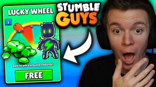 SPINNING *25* LUCKY WHEELS IN STUMBLE GUYS! (FREE SPECIAL SKIN)