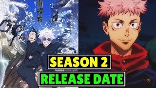 Jujutsu Kaisen Season 2 Release Date REVEALED & LATEST UPDATE