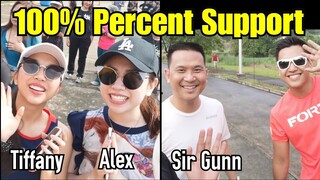 Sir Gunn at Roque Sisters, Full Support kay Gino sa Forza Obstacle Run!