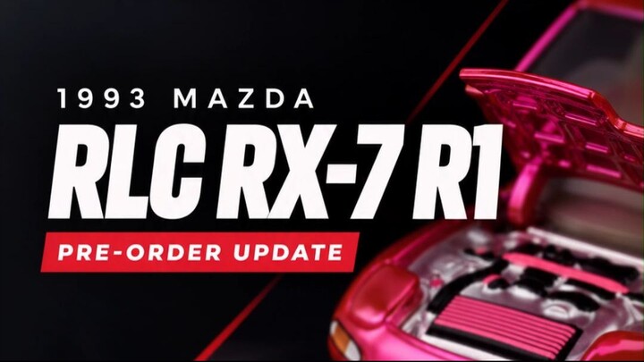 风火轮 RLC 1993 马自达 RX-7 R1｜粉色限定款亮相！