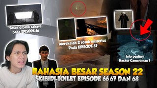 RAHASIA BESAR PADA SEASON 22 SKIBIDI TOILET (Episode 66,67 Dan 68), MEREKALAH SOSOK MISTERIUSNYA!