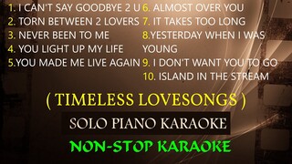 TIMELESS LOVESONGS NON-STOP KARAOKE (COVER_CY)