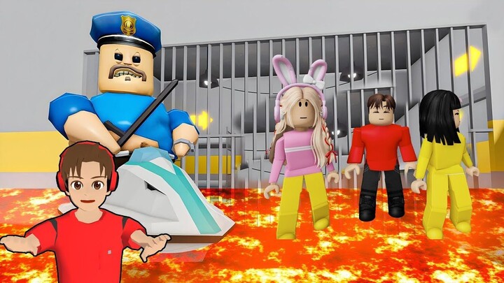 Yuta Dan Mio Lari Dari BARRY'S PRISON RUN DINDING LAVA, Mari Kita Selesaikan  RO
