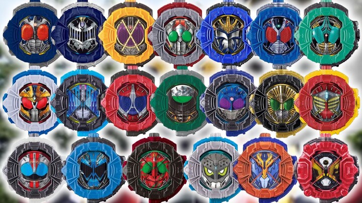 [Silky display] Zi-O·All two riders basic dial transformation sound effects!