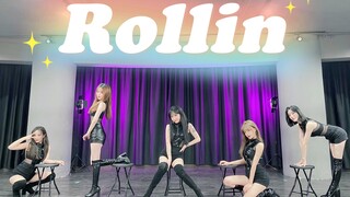 【女团永动机】上椅子！全民肉0！【丝滑4K换装】 纯欲❤️ Rollin全曲实力翻跳  勇敢女孩的逆袭！