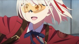 [Lycoris Recoil/Episode 3] "Karena istriku sekarang, aku memukuli mantanku di depan umum!"