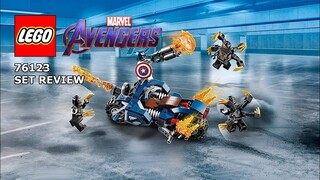 Review: LEGO Marvel's Avengers – Captain America: Outrider Attack 76123