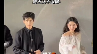 way: I heard there'd be a talent show, so I came—Dance King never admits defeat!